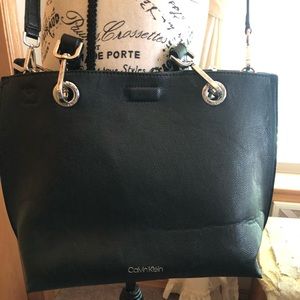 Calvin Klein black shoulder bag